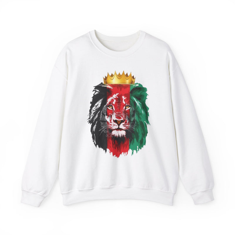 Afghanistan Flag Sweatshirt - Unisex Heavy Blend Crewneck