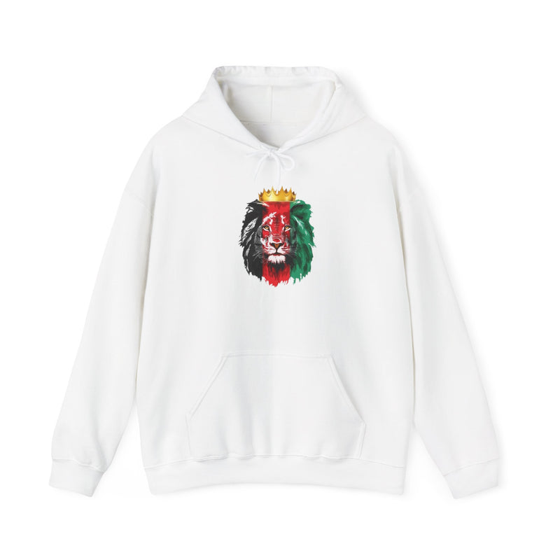 Graphic Lion King Afghanistan Flag Hoodie