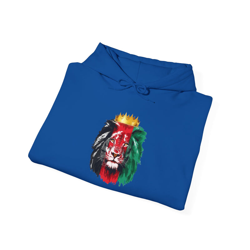 Graphic Lion King Afghanistan Flag Hoodie