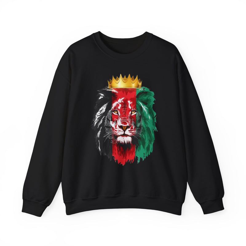 Afghanistan Flag Sweatshirt - Unisex Heavy Blend Crewneck